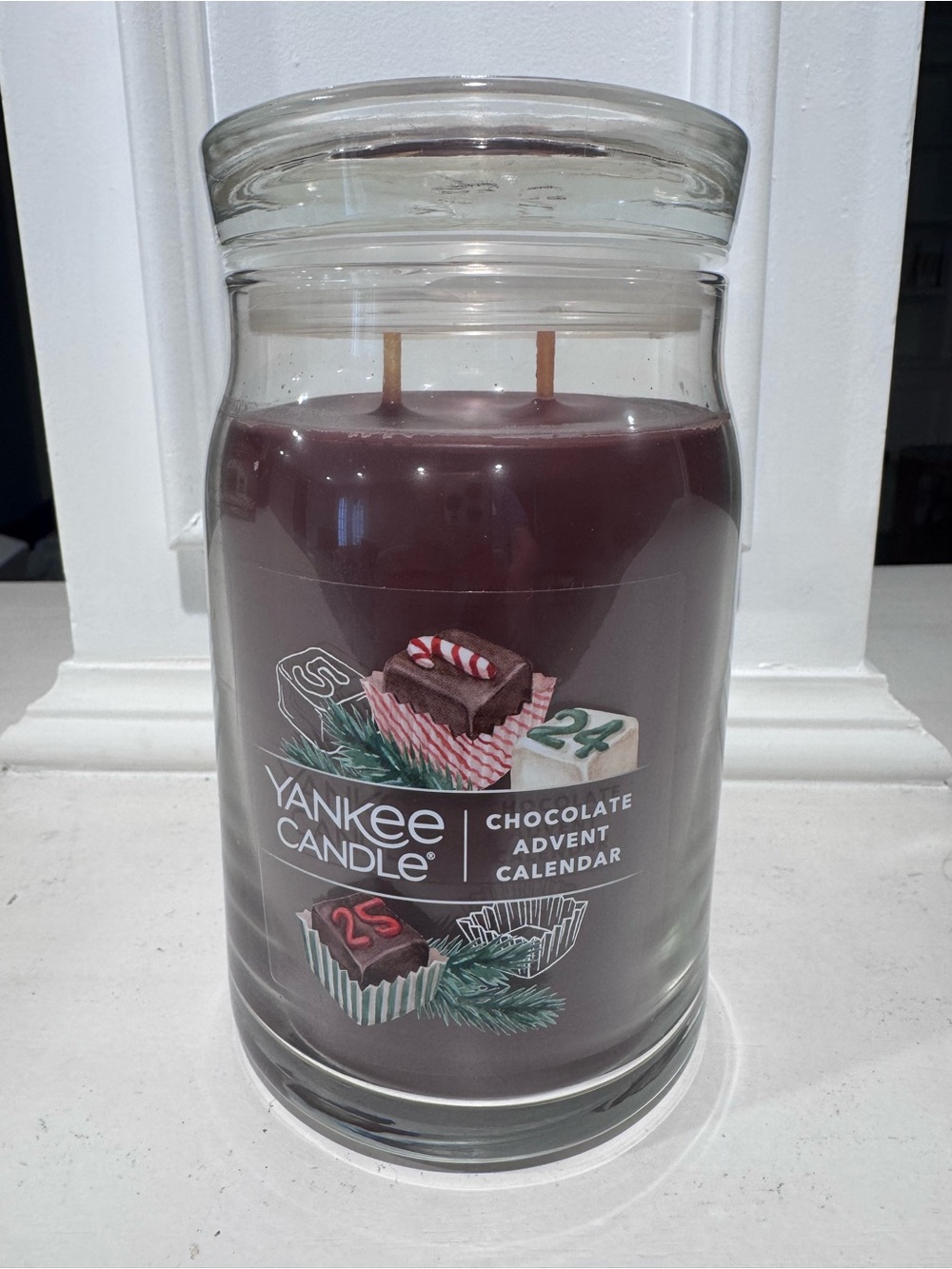 Yankee Candle Chocolate Advent Calendar Large Jar Candle 20oz NEW